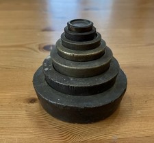 Set brass stacking for sale  GRANTHAM