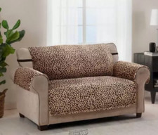 Capa inovadora para móveis leopardo sofá 100% poliéster até 68 polegadas de largura animal de estimação comprar usado  Enviando para Brazil