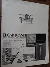 Edgar brandt ferronnerie d'occasion  Saint-Nazaire