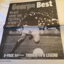 George best tribute for sale  LONDONDERRY