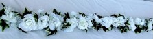 white christmas garland for sale  LINCOLN