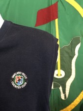 Colete Oxford de Algodão Oakland Hills Country Club Tamanho G Azul Marinho Ex. Ryder Cup  comprar usado  Enviando para Brazil