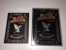 OZZY OSBOURNE Black Sabbath The End SOMENTE CAIXA E LIVRO 4 de fevereiro de 2017 Birmingham comprar usado  Enviando para Brazil