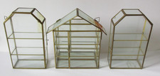 Glass brass curio for sale  NORWICH
