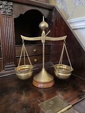 Vintage brass scales. for sale  STOCKPORT