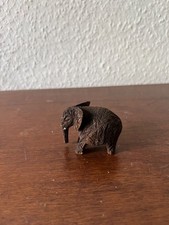 Elefant holzfigur braun gebraucht kaufen  Würzburg