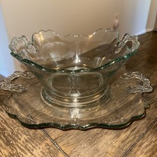 Vintage glass serving for sale  Mount Juliet