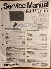 Panasonic h91 tuner for sale  Bellevue