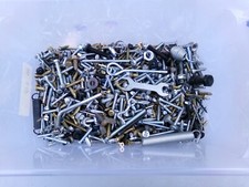 Usado, 10 libras ferragens sortidas ganchos de aço parafusos porcas parafusos prendedores arruelas comprar usado  Enviando para Brazil