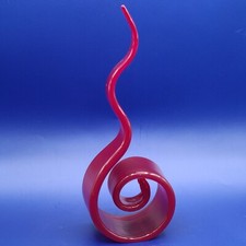 Red art glass for sale  Vashon