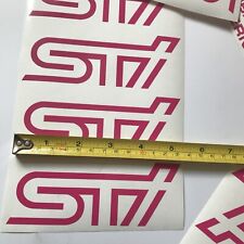 Sti pink mudflap for sale  ROCHDALE