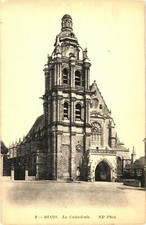 Linda fachada da Catedral de São Luís de Blois, França cartão postal comprar usado  Enviando para Brazil