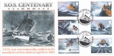 Usado, (135638) Mayday Rescue at Sea GB Bradbury FDC Titanic Portland Road 2008 32/150 comprar usado  Enviando para Brazil