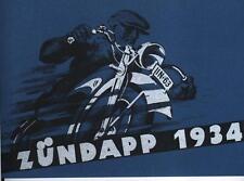 Zündapp 1934 prospekt gebraucht kaufen  Kranichfeld