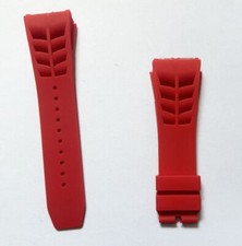 Usado, 25mm para RICHARD MILLE RM53/RM055/RM011 versão--Pulseira de relógio de borracha--Scews comprar usado  Enviando para Brazil