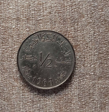 Tunesien dinar 1968 gebraucht kaufen  Altenburg-Umland