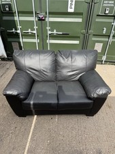 Dfs black leather for sale  OLDBURY