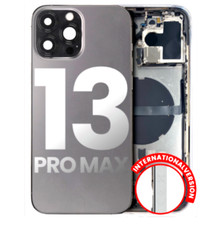 Capa traseira com pequenos componentes pré-instalados para iPhone 13 Pro Max (grafite) comprar usado  Enviando para Brazil