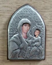 Icona sacra madonna usato  Italia