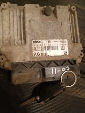 VAUXHALL VECTRA C 1.9 CDTi MK2 120BHP Z19DT MOTOR ECU +KEY 55197152 0281012533, usado comprar usado  Enviando para Brazil