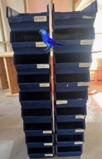 Plastic parts bins for sale  UK
