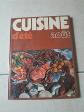 Livre cuisine aout d'occasion  France
