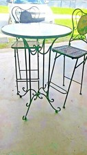 Vintage folding wrought for sale  Hopedale