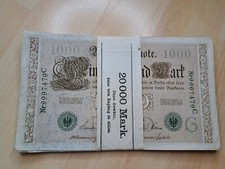 Bündel 1000 reichsmark gebraucht kaufen  Nittenau
