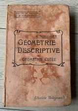 geometrie descriptive d'occasion geometrie descriptive d'occasion  Chartres