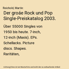 Groáe rock pop gebraucht kaufen  Trebbin