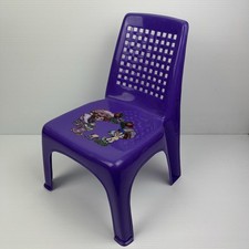 Usado, Cadeira infantil vintage estilo bolo curto morango anos 80/90 plástico roxo comprar usado  Enviando para Brazil