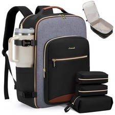 Usado, Mochila de viagem 40L para mulheres e homens, bagagem de mão aprovada pela companhia aérea com 3... comprar usado  Enviando para Brazil
