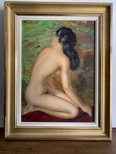 Tableau huile toile d'occasion  Le Perreux-sur-Marne