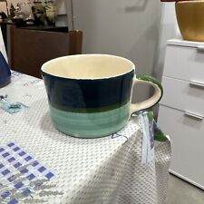 Handmade tricolour mug for sale  LONDON