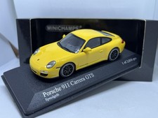 Porsche 911 997 Carrera GTS Coupé speedgelb Minichamps Modell 1:43 OVP 2016 Stüc comprar usado  Enviando para Brazil