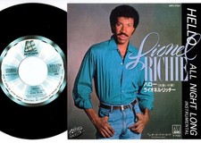 Lionel Richie - Hello / All Night Long (Instrumental) | 7" Japan VIPX-1754, usado comprar usado  Enviando para Brazil
