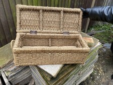 Handmade rattan storage for sale  CROYDON