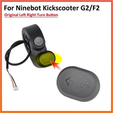 For Ninebot MAX G2 F2 PRO Scooter Blinker Lichtschalter Taste Lenkung Schlüssel comprar usado  Enviando para Brazil