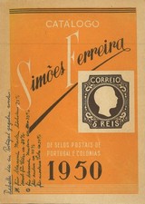 Catalogo Simoes Ferreira de Selos Postais de Portugal e Colonias 1950 comprar usado  Enviando para Brazil