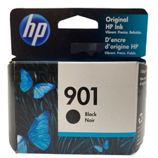 Cartucho de tinta preto genuíno HP 901 CC653AN validade 6/22 nova caixa lacrada, usado comprar usado  Enviando para Brazil