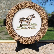 Assiette plate vintage d'occasion  Cerisy-la-Salle
