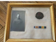 Ww1 framed soldiers for sale  MANSFIELD