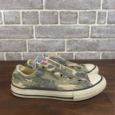 Tênis Converse All Star Camuflado Verde Infantil Tamanho 2 - Slip-On comprar usado  Enviando para Brazil