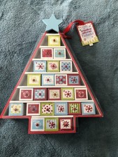 Wooden advent calendar for sale  STOKE-ON-TRENT
