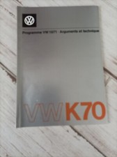 Catalogue argumentaire volkswa d'occasion  Longeville-sur-Mer