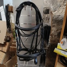 Trense leder schwarz gebraucht kaufen  Wilthen