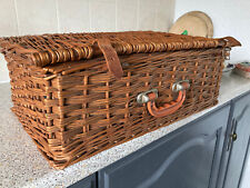 Vintage picnic hamper for sale  CHESTERFIELD