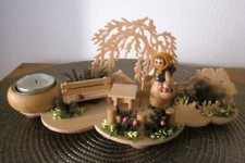 Teelichthalter szenerie holz gebraucht kaufen  Deutschland
