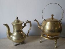 Vintage brass kettle for sale  NEWPORT