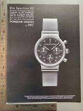 Porsche design iwc gebraucht kaufen  Aßlar